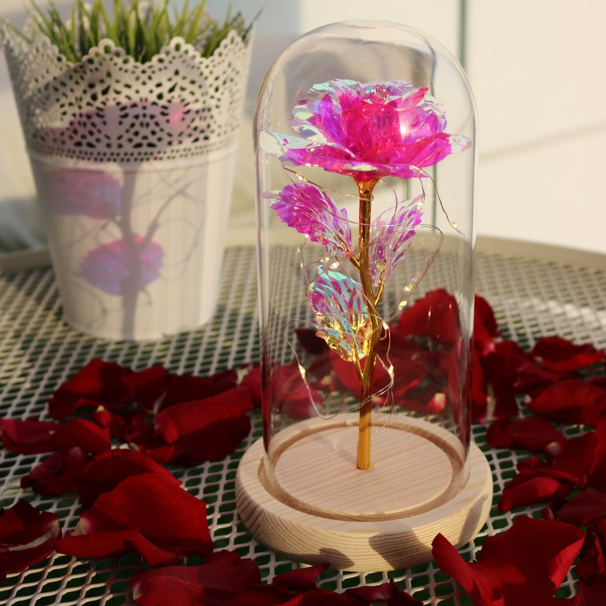 Eternal Glow Rose™ | Geef een Roos die voor Eeuwig Straalt