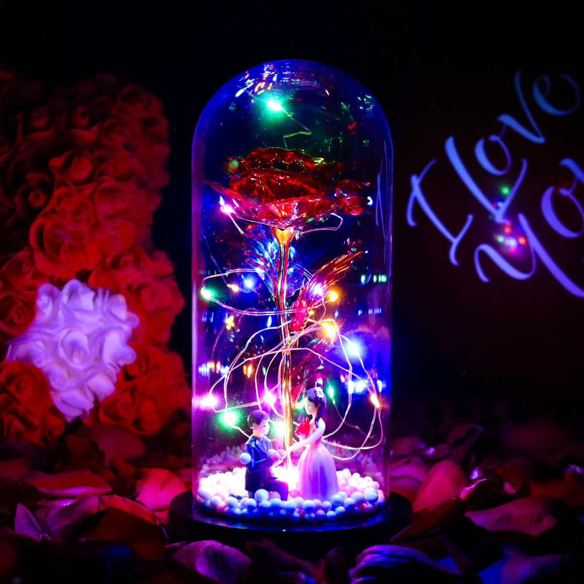 Aurora Love Rose™ | Een Eeuwige Gloed van Jouw Liefde