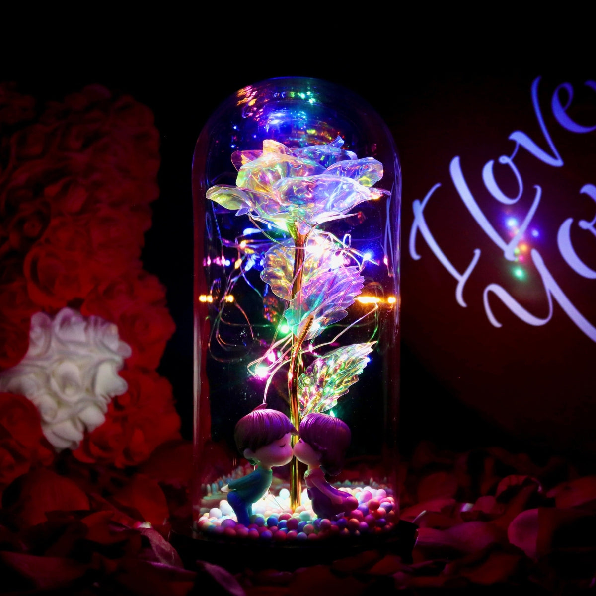 Aurora Love Rose™ | Een Eeuwige Gloed van Jouw Liefde