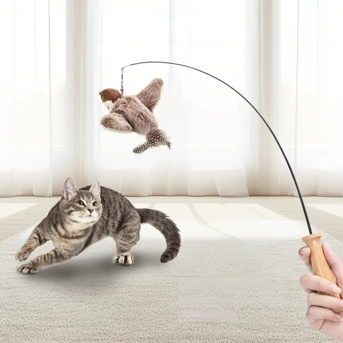 FlappyPals™ | Speel, Fladder, Plezier voor je Poes!