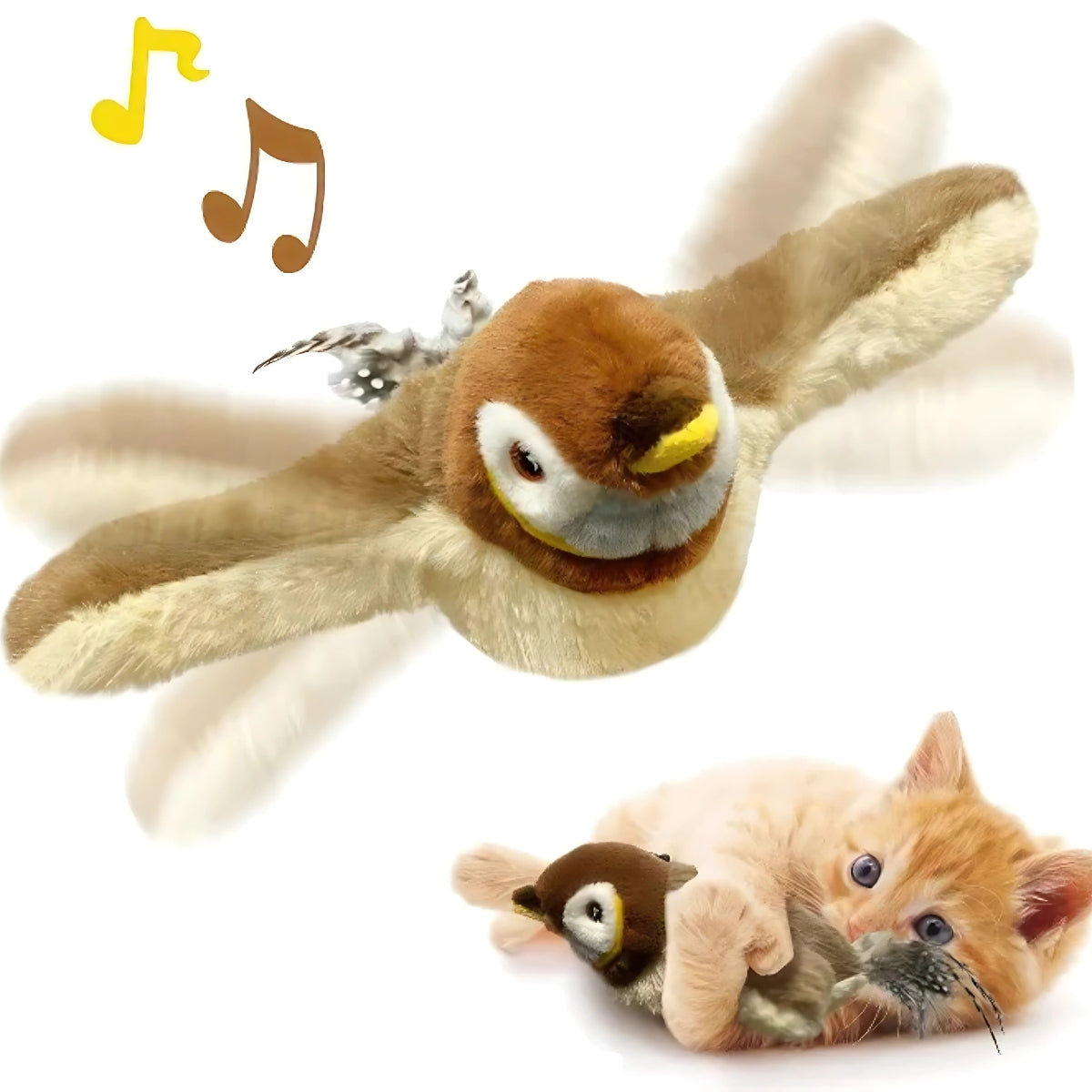 FlappyPals™ | Speel, Fladder, Plezier voor je Poes!