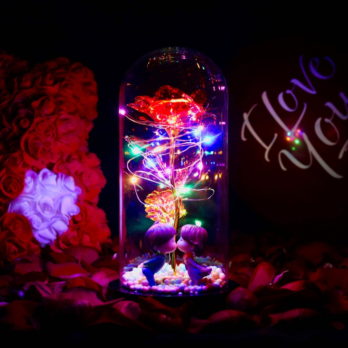 Aurora Love Rose™ | Een Eeuwige Gloed van Jouw Liefde