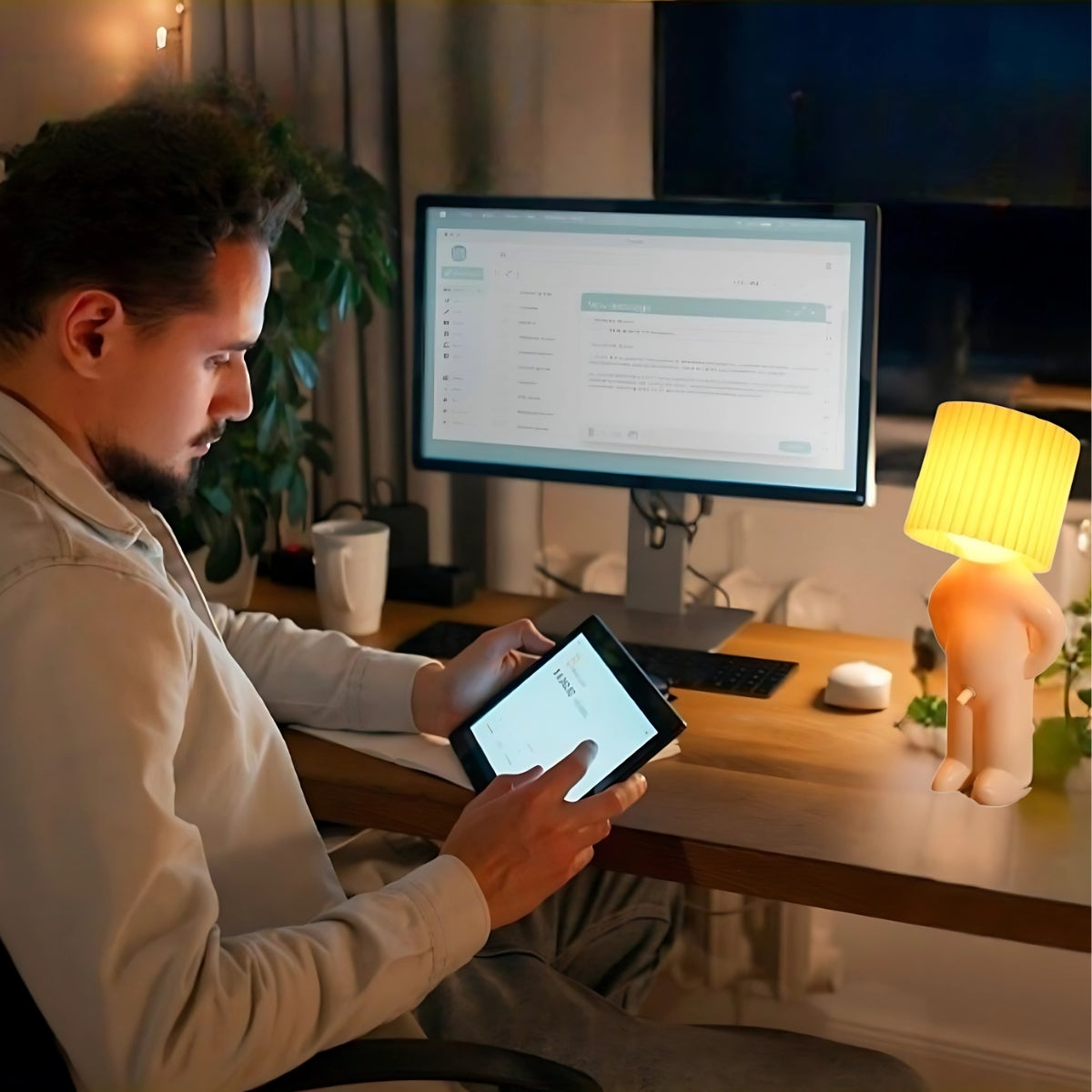 Naughty Glow Guy™ | Grappig, brutaal, met een grenzeloze glimlach!