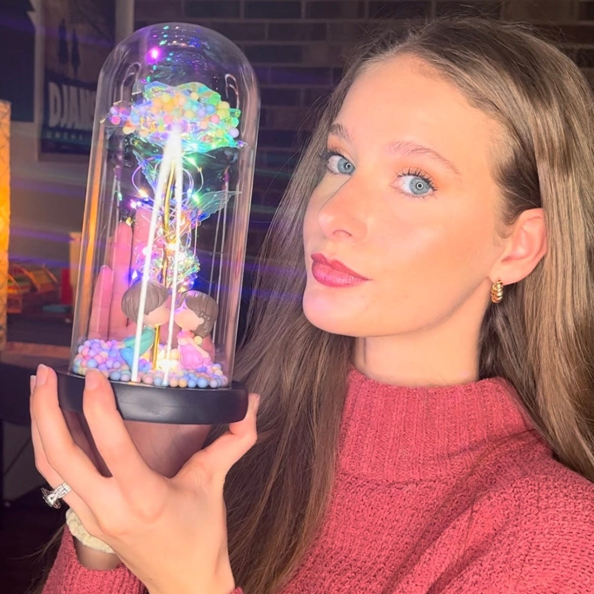 Aurora Love Rose™ | Een Eeuwige Gloed van Jouw Liefde
