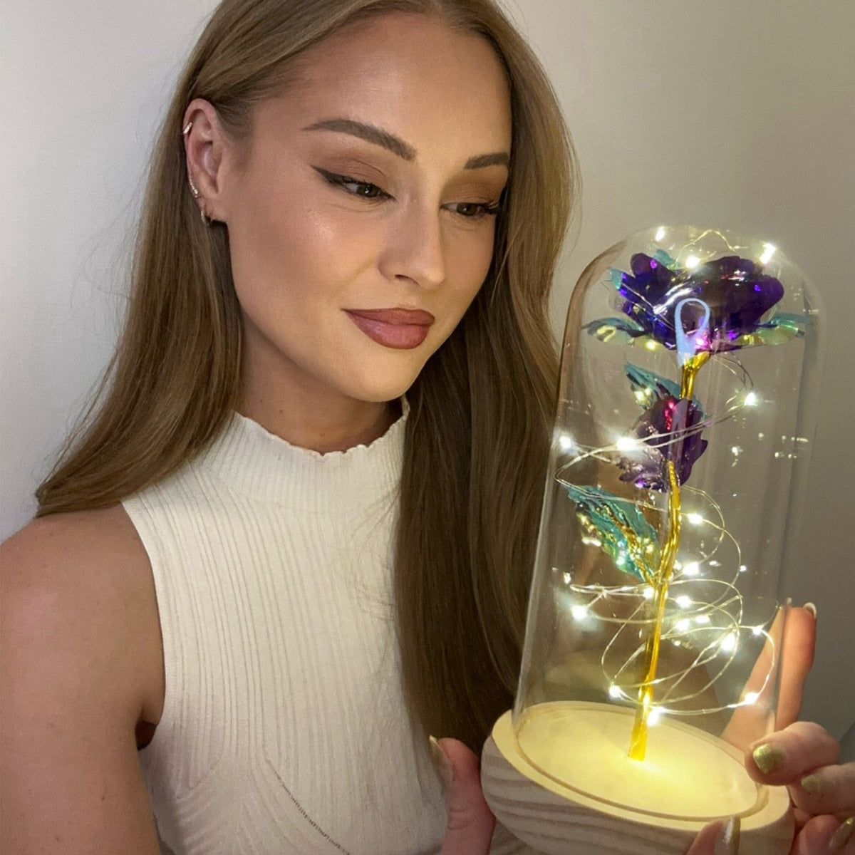 Eternal Glow Rose™ | Geef een Roos die voor Eeuwig Straalt