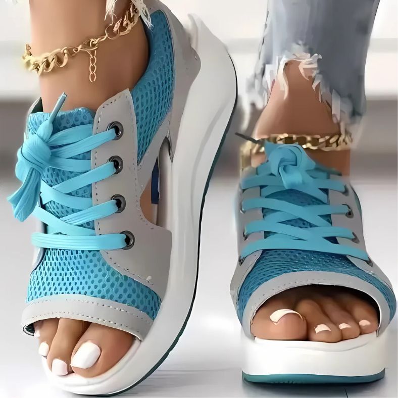 Selena™ | Dames Sneaker-Sandalen met Comfortzool