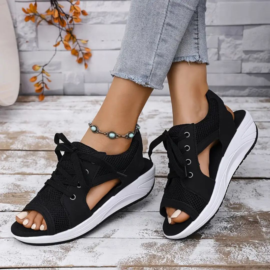 Selena™ | Dames Sneaker-Sandalen met Comfortzool