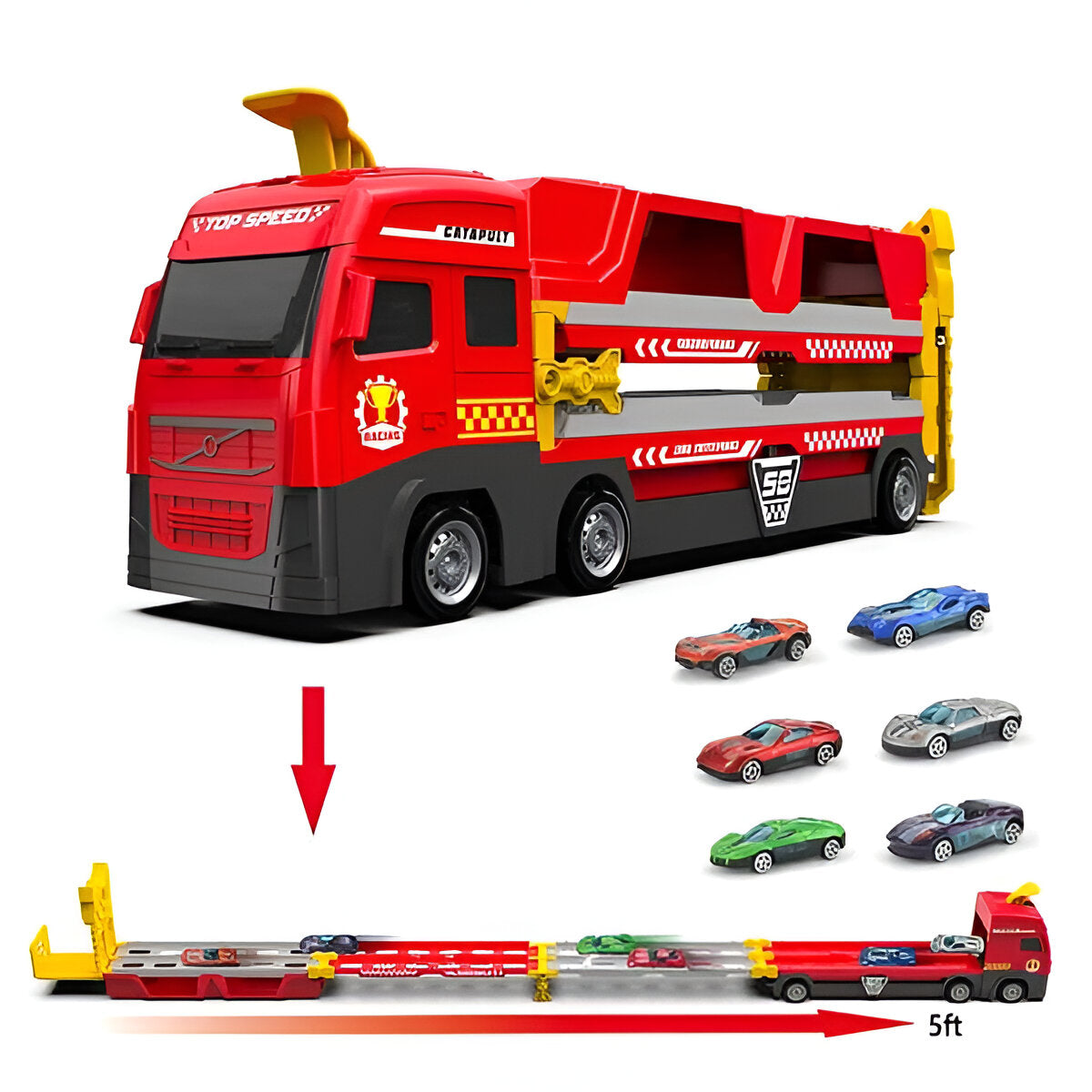 HaulerTruck™ - Uitlaat racebaan