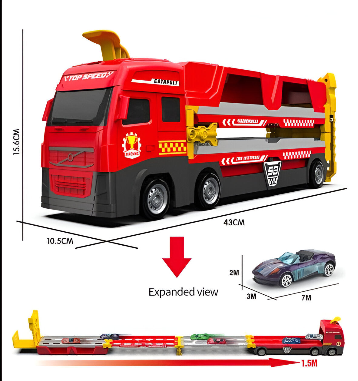 HaulerTruck™ - Uitlaat racebaan