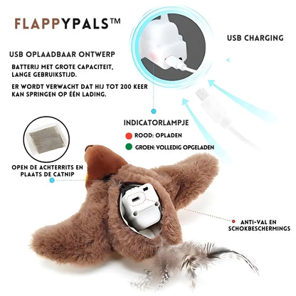 FlappyPals™ | Speel, Fladder, Plezier voor je Poes!