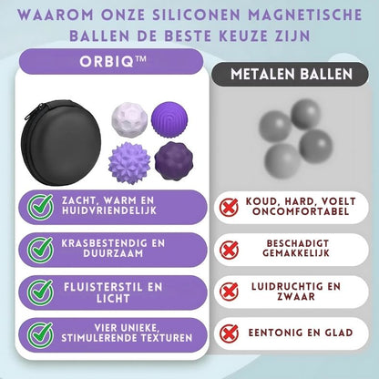 ORBIQ™ | Focus in je vingers. Rust in je hoofd + Incl GRATIS Hoesje